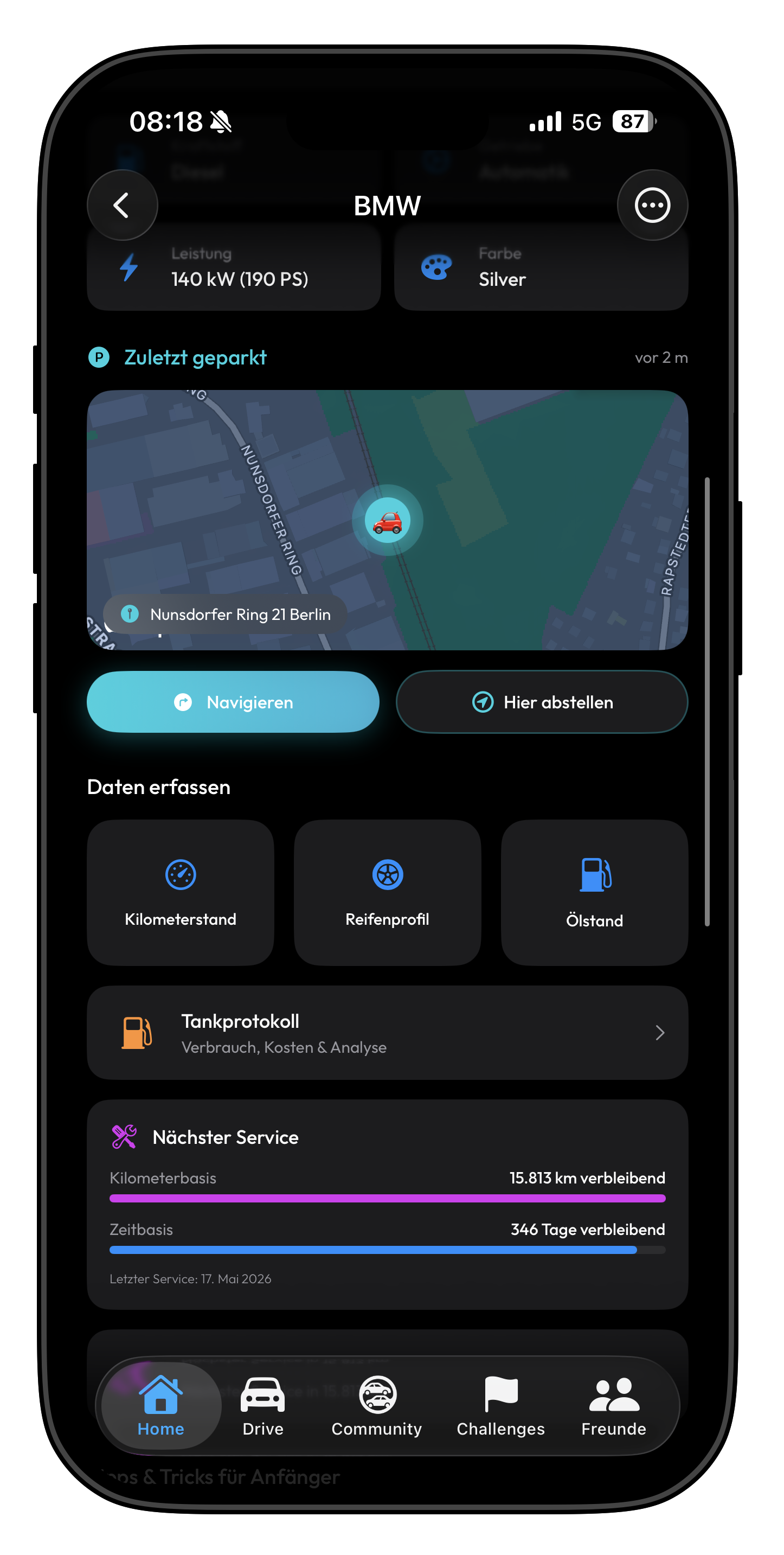 Parkplatz Mockup
